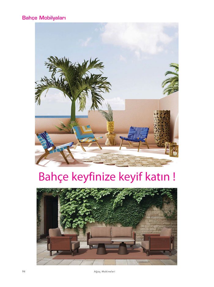 Ağaç Makineleri Dergisi Dosya: Bahçe 2025