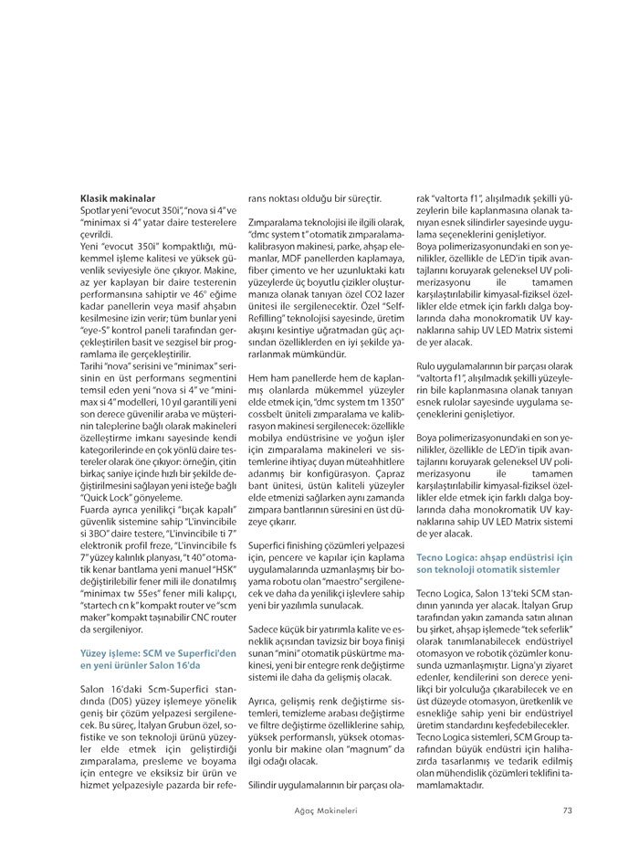 Ağaçmakineleri Dergisi Dosya: LIGNA 2025 Fuarına Doğru-Leitz