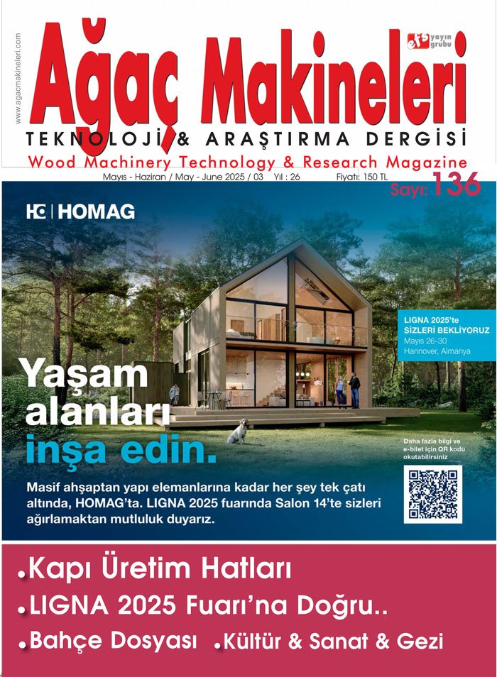 Ağaç Makineleri Dergisi Son Sayı 136